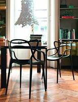 Kartell Masters eetkamerstoel Zwart - thumbnail