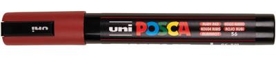 Uni POSCA paintmarker PC-5M, 1,8 - 2,5 mm, robijnrood