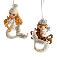 Ornament plastic zeemeermin l1ocm Kurt S. Adler - Kurt s adler - thumbnail