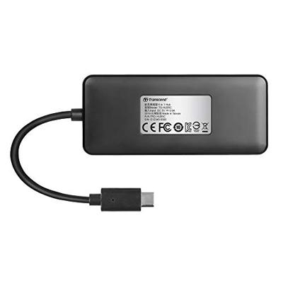 Transcend 6-in 1 Port Hub PD SD/MicroSD Reader USB 3.1 Gen 2 Type-C - thumbnail