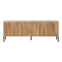 WOOOD TV-meubel 'New Gravure' EIken, 150cm, kleur Naturel - thumbnail