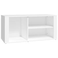 VidaXL Schoenenkast 100x35x45 cm bewerkt hout wit - thumbnail