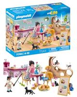 PLAYMOBIL My Life kattencafé 71744 - thumbnail