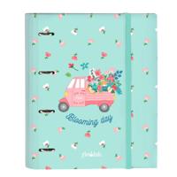 Ringmap Glow Lab Pepa A4 Groen (27 x 32 x 3.5 cm) - thumbnail