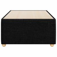 Bedframe zonder matras 80x200 cm stof zwart - thumbnail