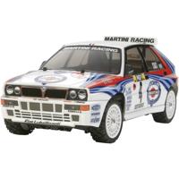 Tamiya 1:10 RC auto Elektro Straatmodel Lancia Delta HF Integrale Brushed 4WD Bouwpakket TT-02 - thumbnail