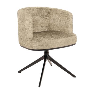 Richmond Draaibare Eetkamerstoel 'Cheyenne' Fusion, kleur Desert Richmond Draaibare Eetkamerstoel 'Cheyenne' Fusion, kleur Desert