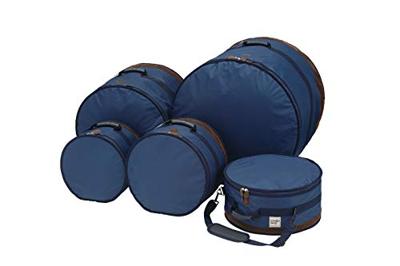 Tama TDSS52KNB Powerpad Designer Navy Blue 5d. drumhoezenset 22,10,12,14,16