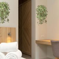 Tradescantia Tricolor kunst hangplant 70cm - thumbnail