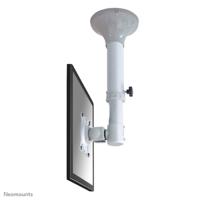 Neomounts FPMA-C025SILVER TV-plafondbeugel 25,4 cm (10) - 76,2 cm (30) Kantelbaar, Zwenkbaar, Roteerbaar, In hoogte verstelbaar - thumbnail