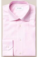 ETON Contemporary Fit Overhemd roze, Effen - thumbnail