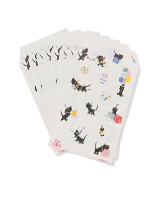 HEMA Takkie en Siepie uitdeelzakjes papier - 8 stuks