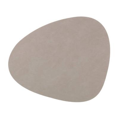LIND DNA - Dinner Mat Curve - Placemat 37x44cm Nupo Light Grey LIND DNA - Dinner Mat Curve - Placemat 37x44cm Nupo Light Grey