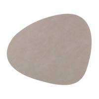 LIND DNA - Dinner Mat Curve - Placemat 37x44cm Nupo Light Grey - thumbnail