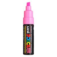 Paintmarker uni posca pc8k b schuin fluor roze - thumbnail
