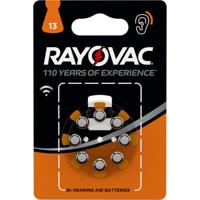 Rayovac Batterij voor hoortoestellen 13 AU - Oranje Pack of 8 - thumbnail