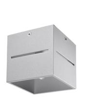 Plafondlamp LOBO grijs - thumbnail