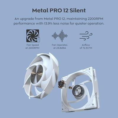 Montech hyperflow silent 360 waterkoeling (wit)