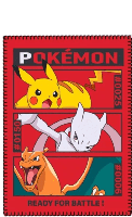 Pokémon Fleece deken polar, 100x140cm - thumbnail