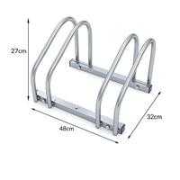 Fietsenrek voor 2 fietsen , afmeting 48x32x27 cm - thumbnail