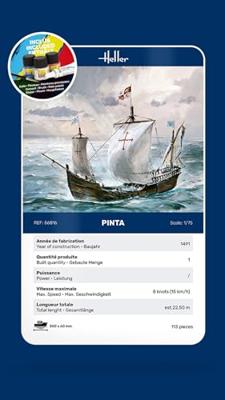 Heller 1/75 Pinta model-set