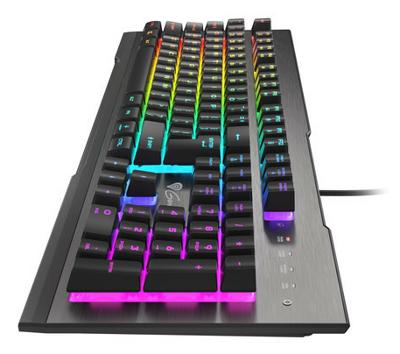 Toetsenbord Genesis NKG-1622 Zwart Qwerty Spaans