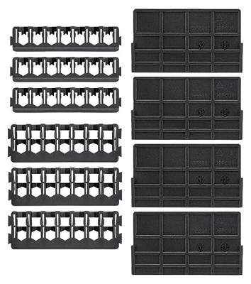 DeWalt Accessoires bundel pack : tussenschotten x4 + 25 mm 7 stuks houder x3 + 57 mm 7 stuks houder x3 - dt70805-qz