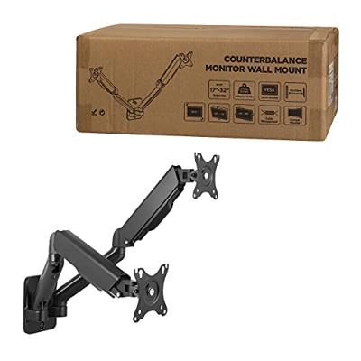 LogiLink BP0146 monitorarm muurbevestiging 2x32 Zwart LogiLink BP0146 monitorarm muurbevestiging 2x32 Zwart