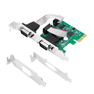 LogiLink PC0031 Seriële interfacekaart Serieel (9-pol.) PCIe