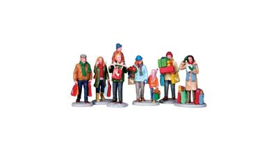 Kerstfiguur Holiday shoppers LEMAX - Lemax Kerstfiguur Holiday shoppers LEMAX - Lemax