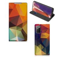 Samsung Galaxy Note20 Stand Case Polygon Color - thumbnail