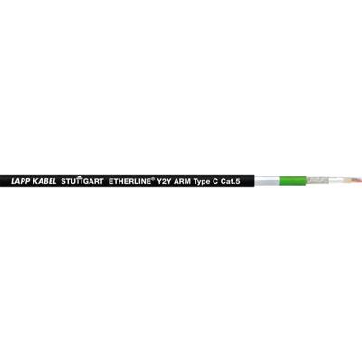 LAPP 2170496/500 Netwerkkabel CAT 5 SF/UTP 2 x 2 x 0.5 mm² Zwart 500 m