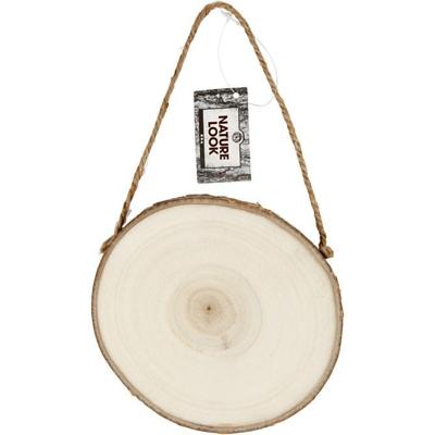 Creativ Company Deurschild, d 12-14 cm, dikte 1,5 cm, 1 stuk