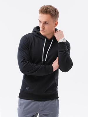 Ombre - Herenhoodie - Zwart - Kangaroezak