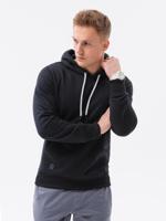 Ombre - Herenhoodie - Zwart - Kangaroezak - thumbnail