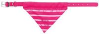 TRIXIE HALSBAND HOND NYLON MET DOEK FUCHSIA 19-24X1 CM - thumbnail