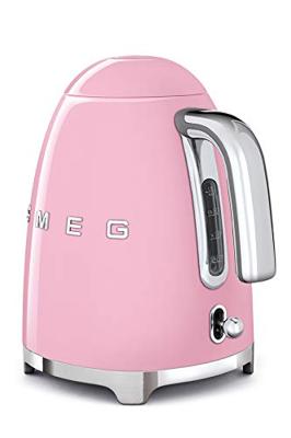Smeg KLF03PKEU retro 50&apos;s style waterkoker, roze - thumbnail