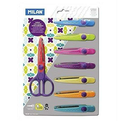 Schaar Milan 9 Onderdelen Multicolour Plastic