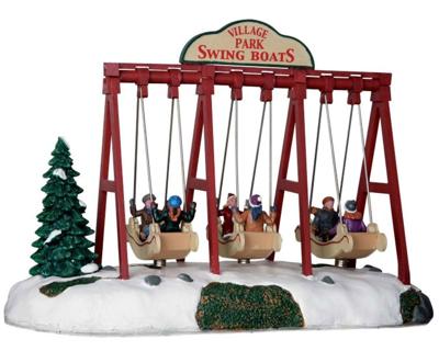 Kerstfiguur Swing boats b/o (4.5v) Lemax - Lemax