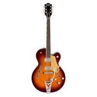 Gretsch Professional Collection Tennessean Hollow Body RW Havana Burst met G6241 Deluxe Hardshell Case - thumbnail