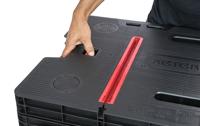 KETER 237005 Inklapbare werkbank (b x h x d) 85 x 75.5 x 55 cm Grijs, Rood - thumbnail