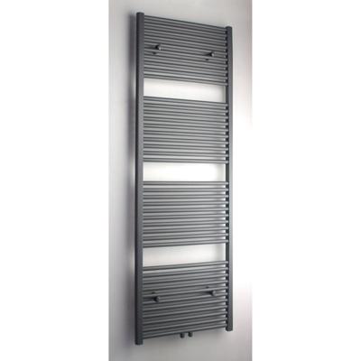 Beaux Rennes handdoekradiator 844W 50x180cm mat grijs metallic