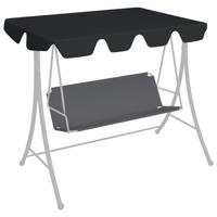 Vervangingsluifel voor schommelbank 150/130x70/105 cm zwart - thumbnail