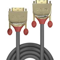 Lindy 36216 15m DVI-D DVI-D Goud DVI kabel - thumbnail