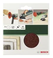 Bosch Accessories 2609256B51 Schuurpapier voor schuurschijf Ongeperforeerd Korrelgrootte (num) 120 (Ø) 125 mm 5 stuk(s) - thumbnail