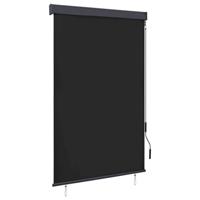 VidaXL Rolgordijn voor buiten 120x250 cm antraciet - thumbnail