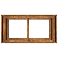 Plantenbak roestig 80x40x80 cm weervast staal - thumbnail