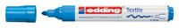 Textielmarker edding 4500 rond 2-3mm lichtblauw - thumbnail