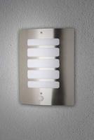 Brilliant Todd 47698/82 Buitenlamp met bewegingsmelder (wand) E27 60 W RVS - thumbnail