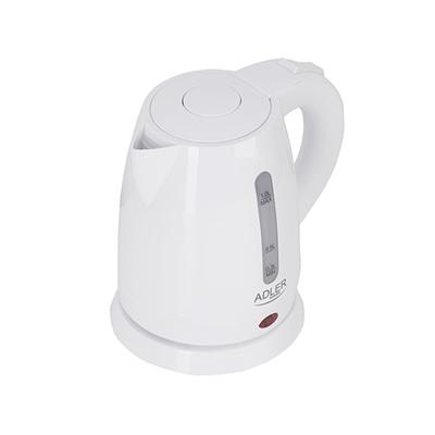 Adler AD 1272 waterkoker 1 l 1600 W Hazelnoot, Wit